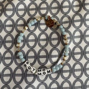 Little Words Project Boy Mom bracelet